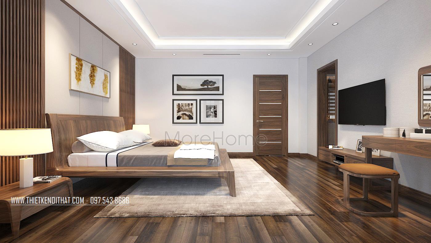 Thiết kế nội thất hiện đại biệt thự An Hưng Hà Đông